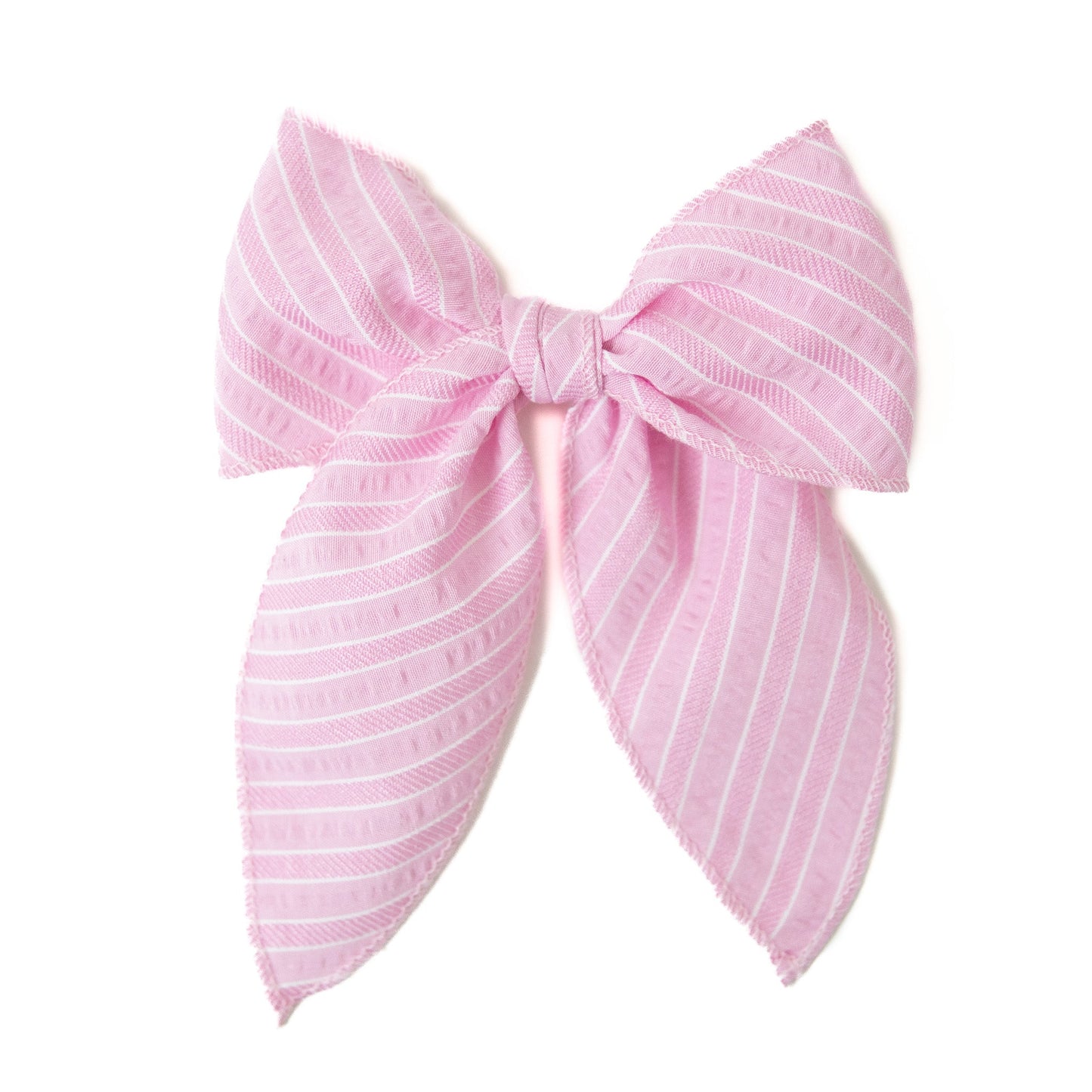 Bubble Gum Stripe Darling Hair Bow