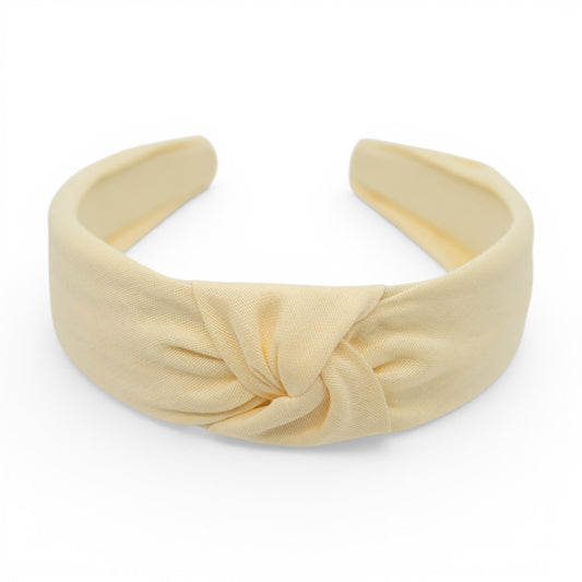 Butter Yellow - Knotted Headband