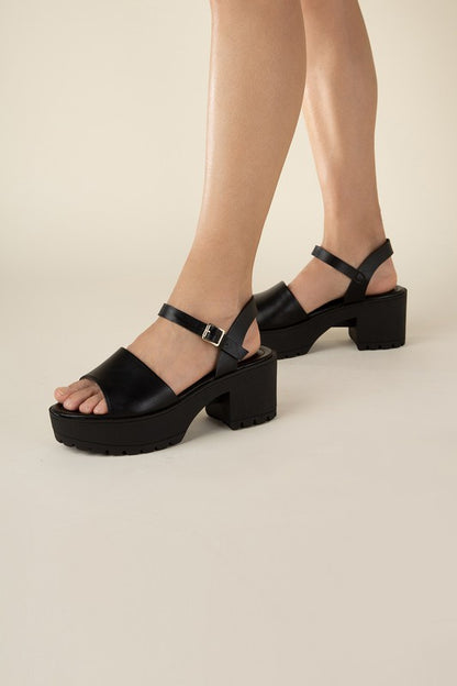 STACIE-S Platform Sandals