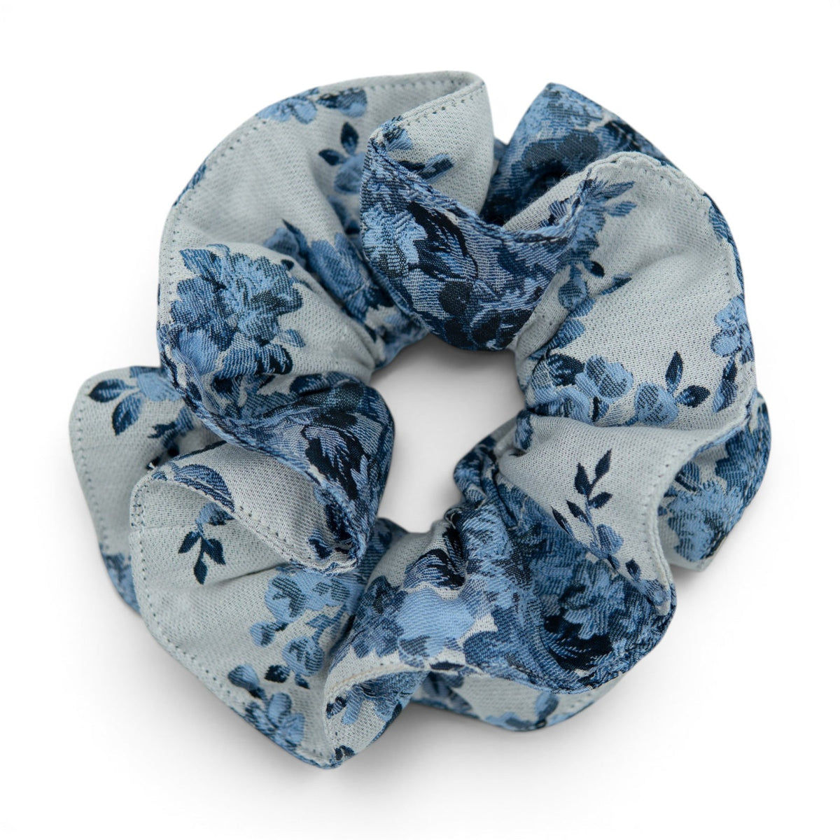 Cape Cod Floral - Hair Scrunchie
