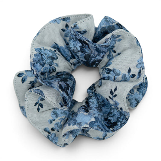 Cape Cod Floral - Hair Scrunchie