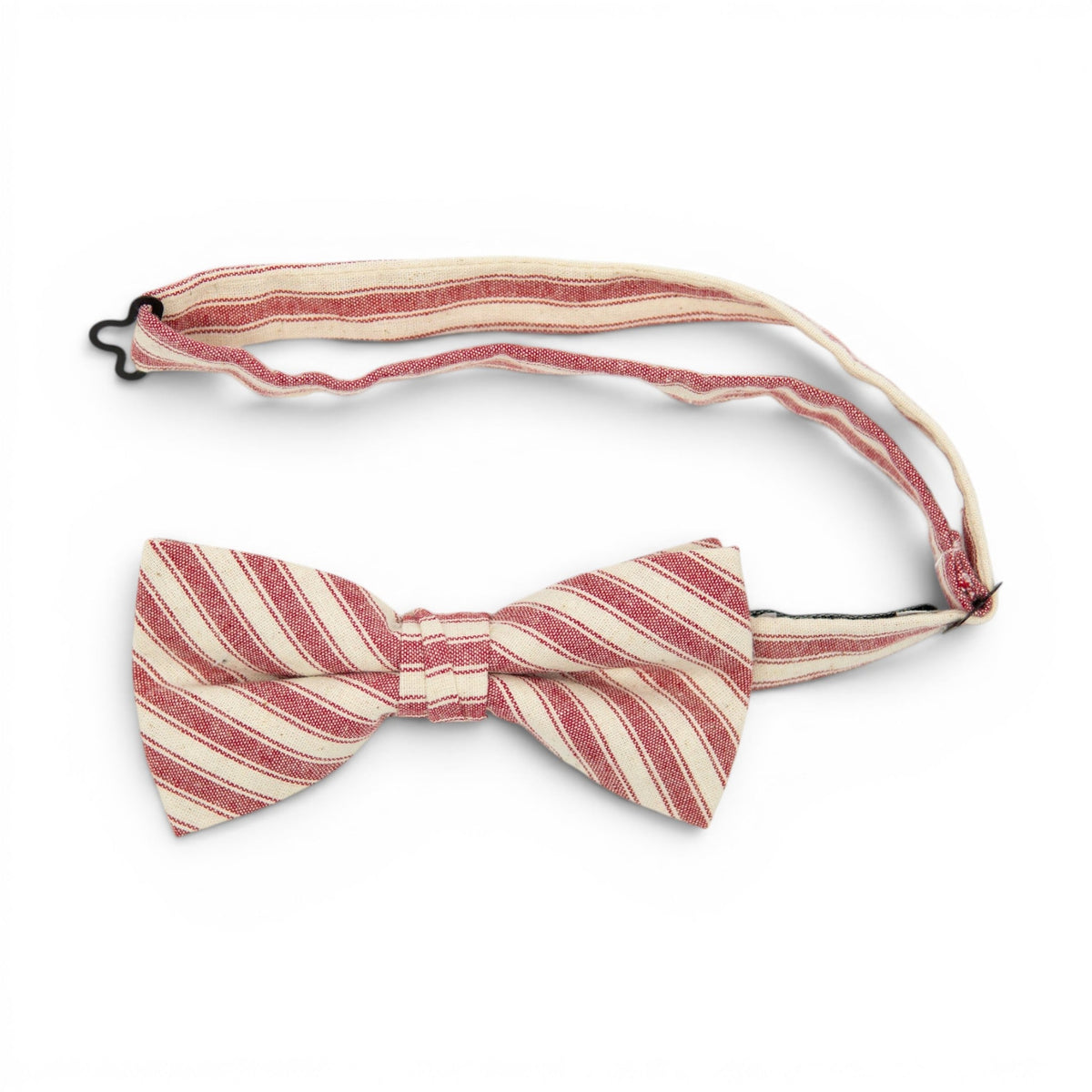 Cardinal Stripe - Men's Pre-tied Bow Tie