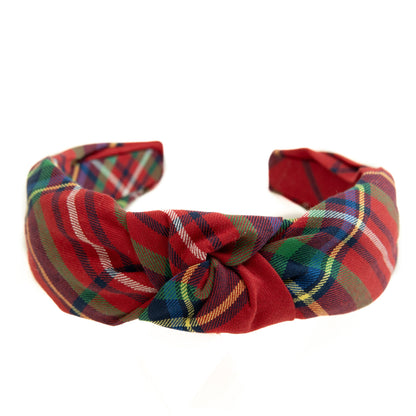 Classic Christmas - Knotted Headband
