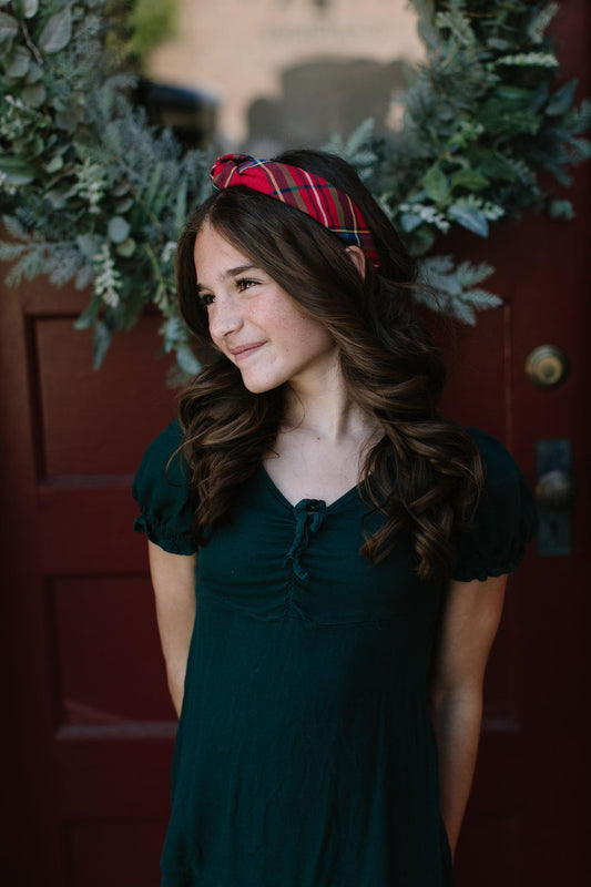 Classic Christmas - Knotted Headband