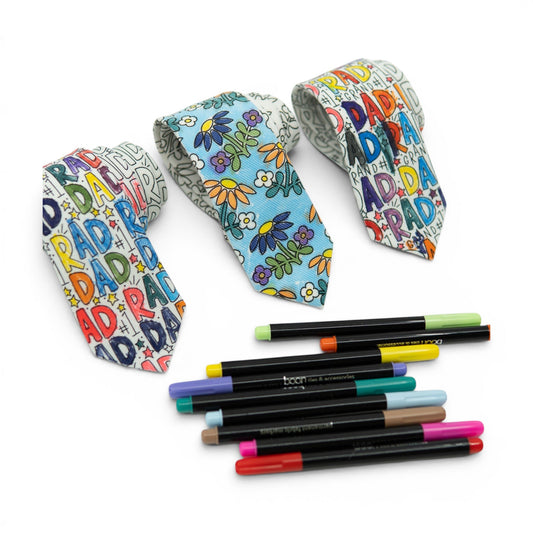 Coloring Tie Fabric Markers