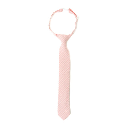 Coral Stripe - Boys Tie