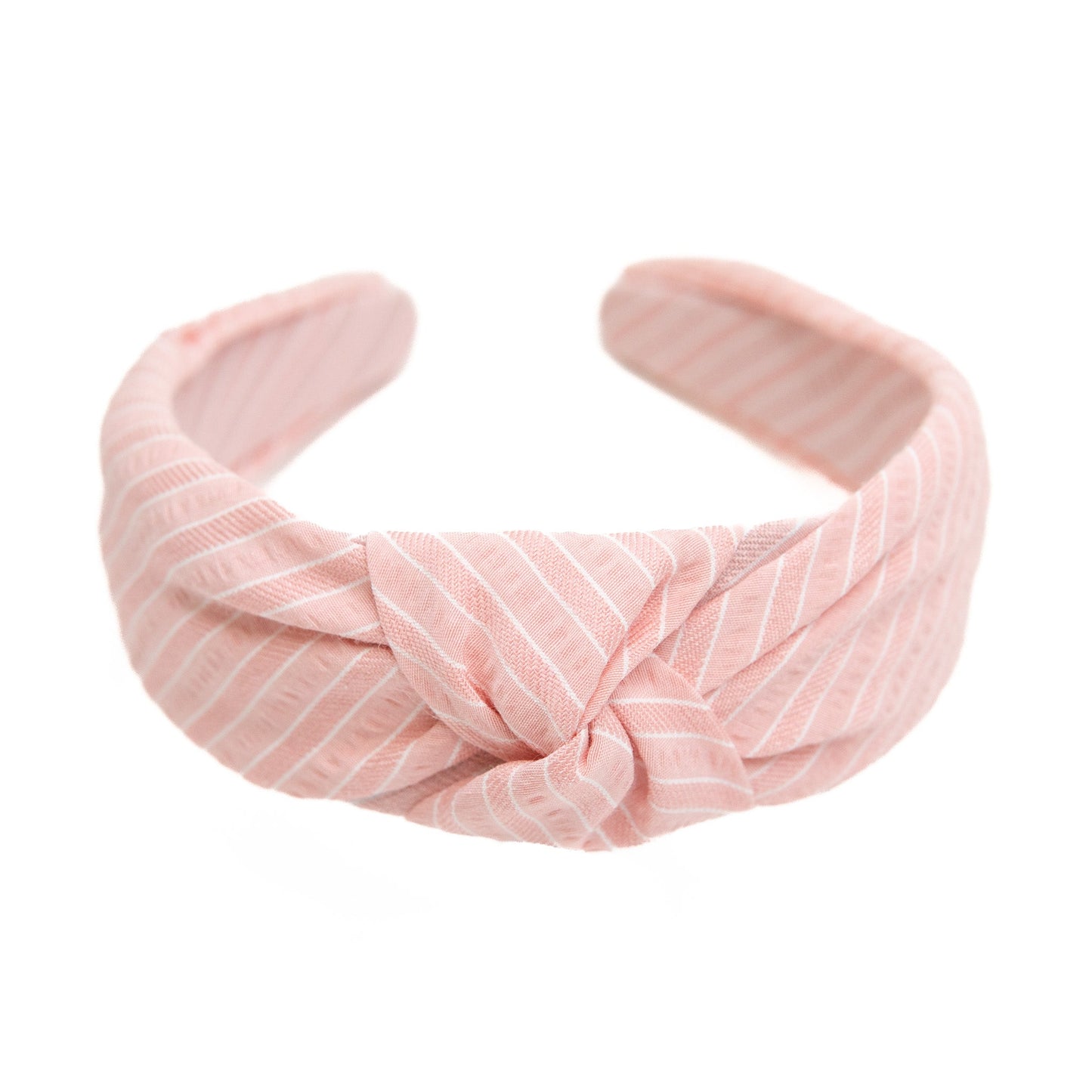 Coral Stripe - Knotted Headband