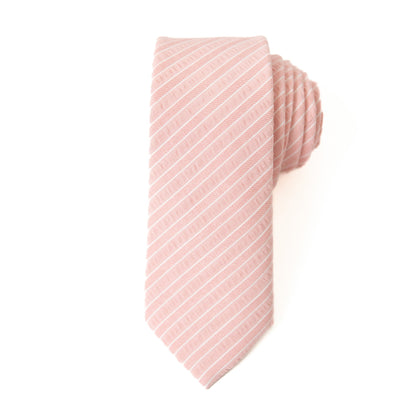 Coral Stripe - Men's Tie