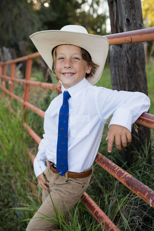 Cowboy Up - Boys Tie