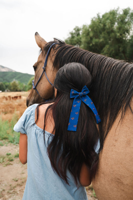 Cowboy Up - Lady Hair Bow