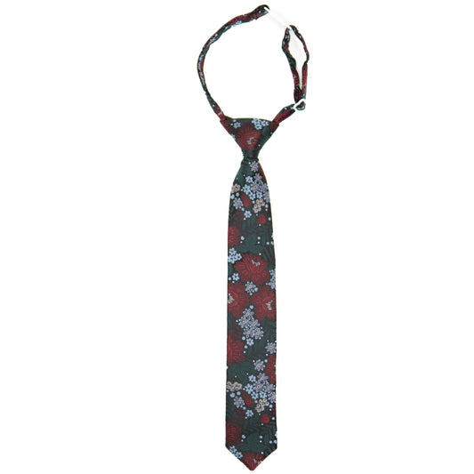 Dashing Floral Boys Tie