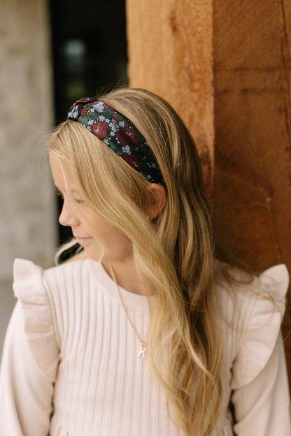 Dashing Floral Womens Knotted Headband