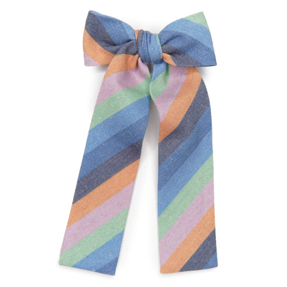 Dawning Stripe Lady Hair Bow