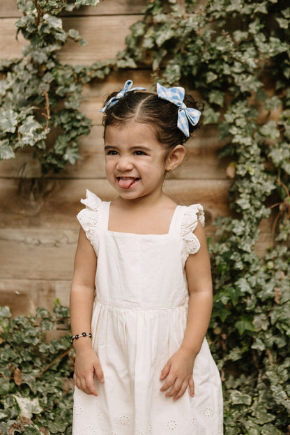 Daybreak Plaid Petite Hair Bow