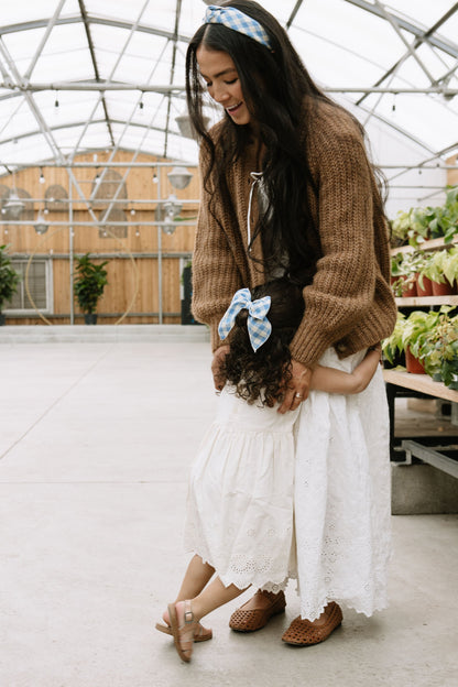 Daybreak Plaid Darling Hair Bow