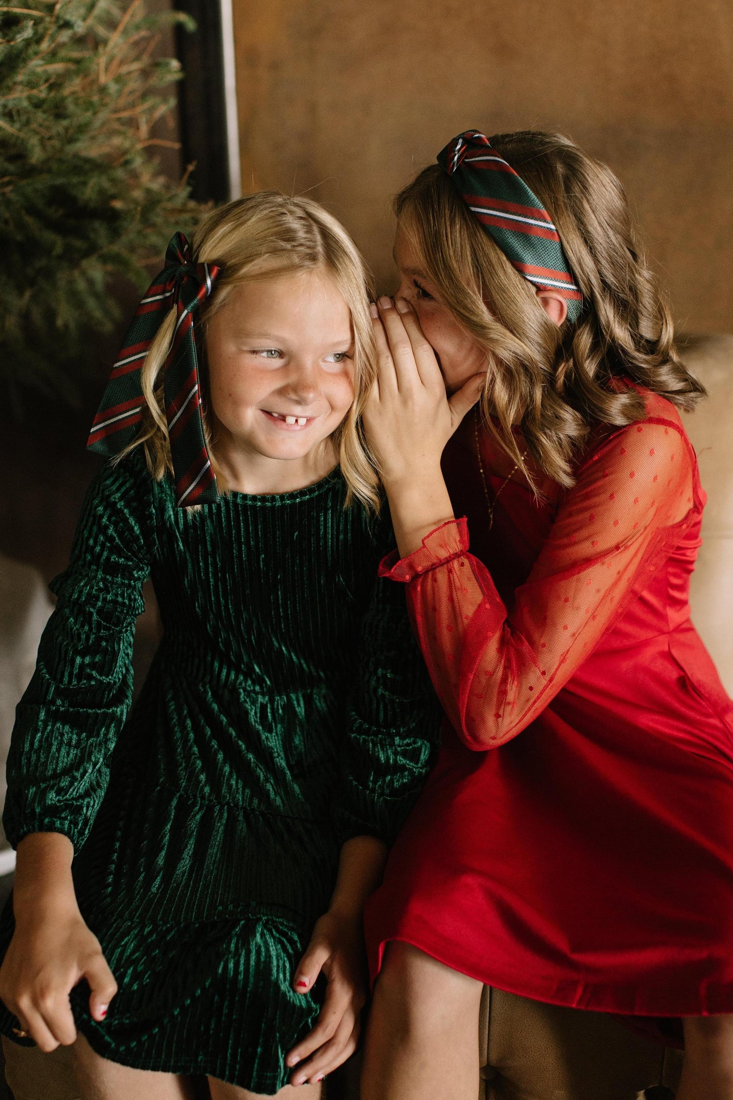 Ebenezer Stripe - Lady Hair Bow