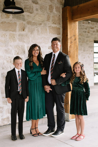 Ebenezer Stripe - Pocket Square