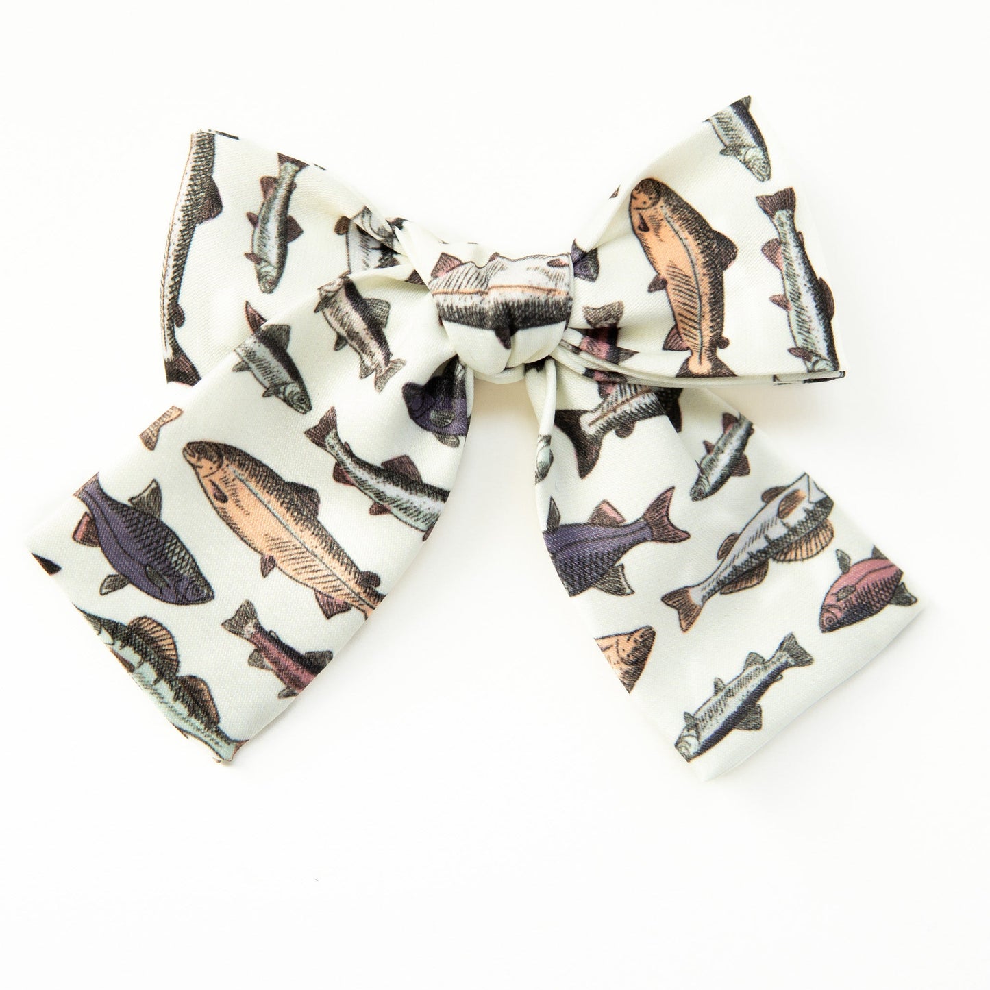 Fish On! Petite Hair Bow