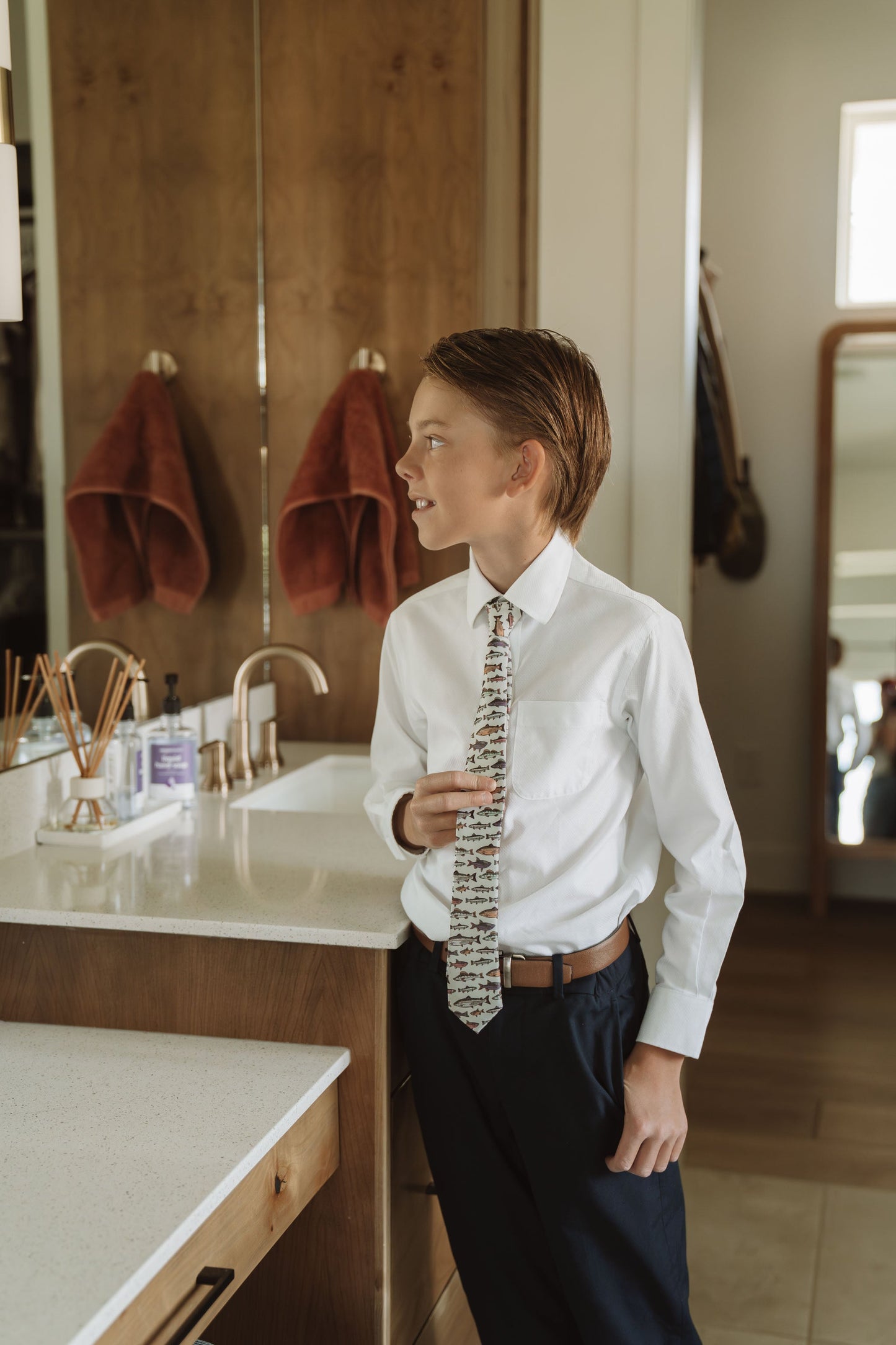 Fish On! Youth Tie