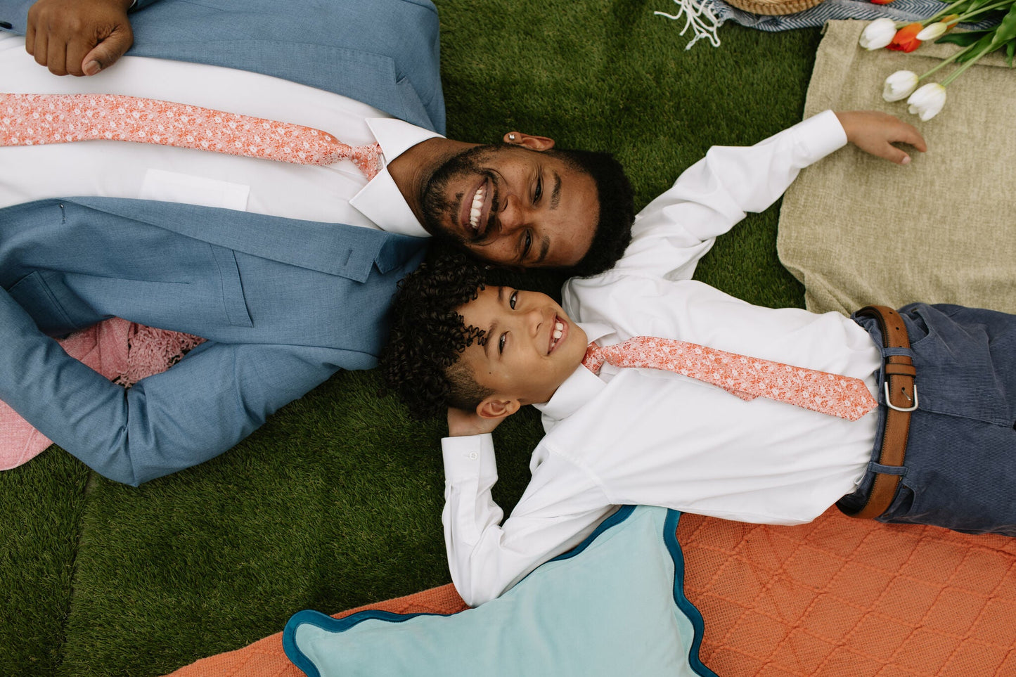Flamingo Floral - Boys Tie