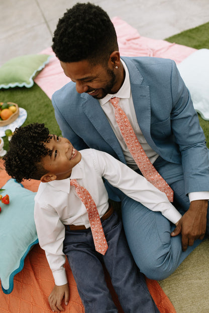 Flamingo Floral - Boys Tie