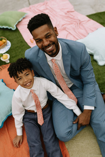 Flamingo Floral - Boys Tie