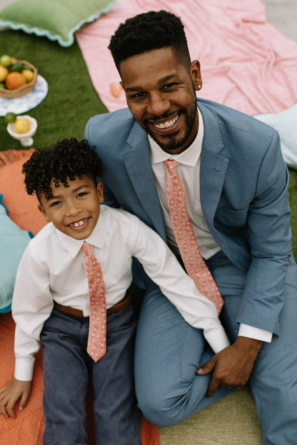 Flamingo Floral - Boys Tie