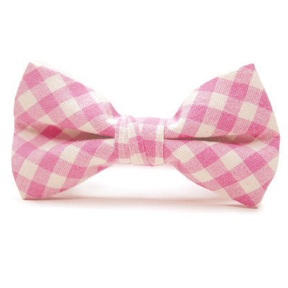 Fuchsia Plaid - Bow Tie for Boys