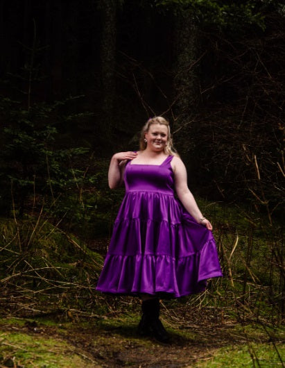 Madonna Dress in Gemstone