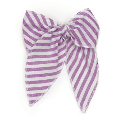 Iris Stripe Darling Hair Bow