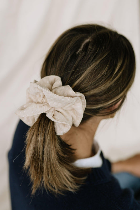 Ivory - Hair Scrunchie