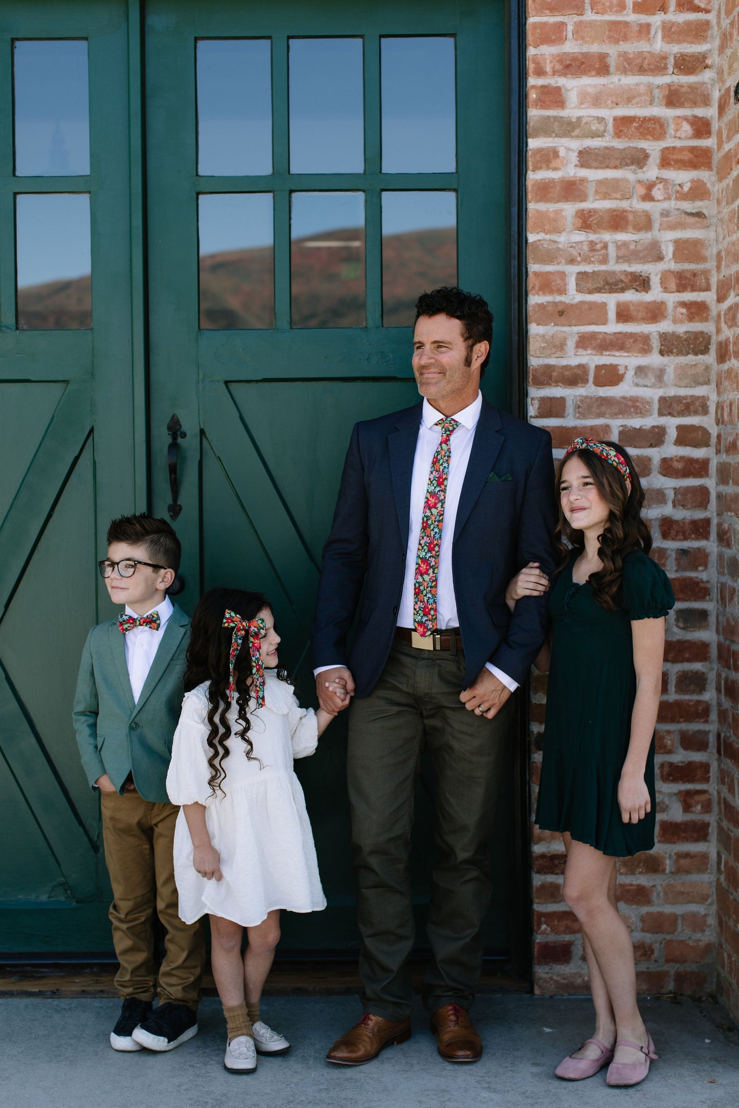 Jolly Floral Boys Tie