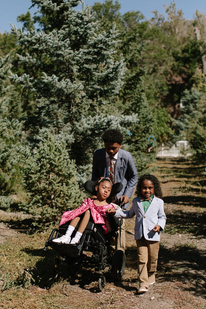 Jolly Floral Bow Tie For Boys