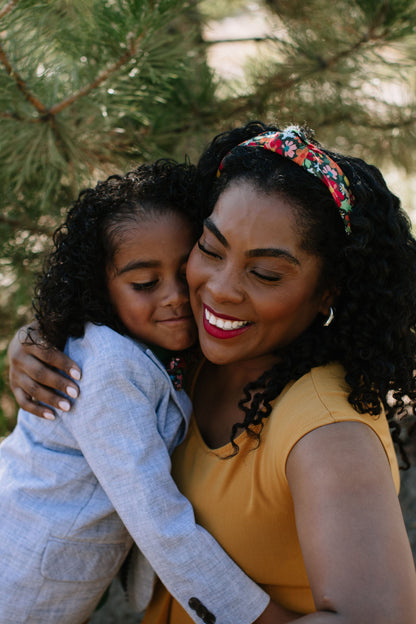 Jolly Floral Women's Knotted Headband