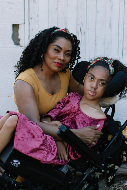 Jolly Floral Women's Knotted Headband