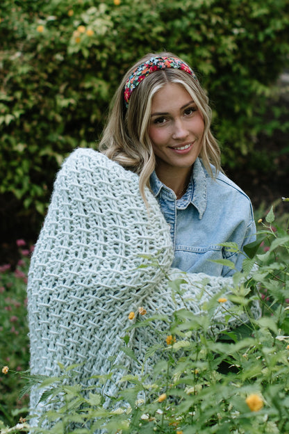 Jolly Floral Women's Knotted Headband