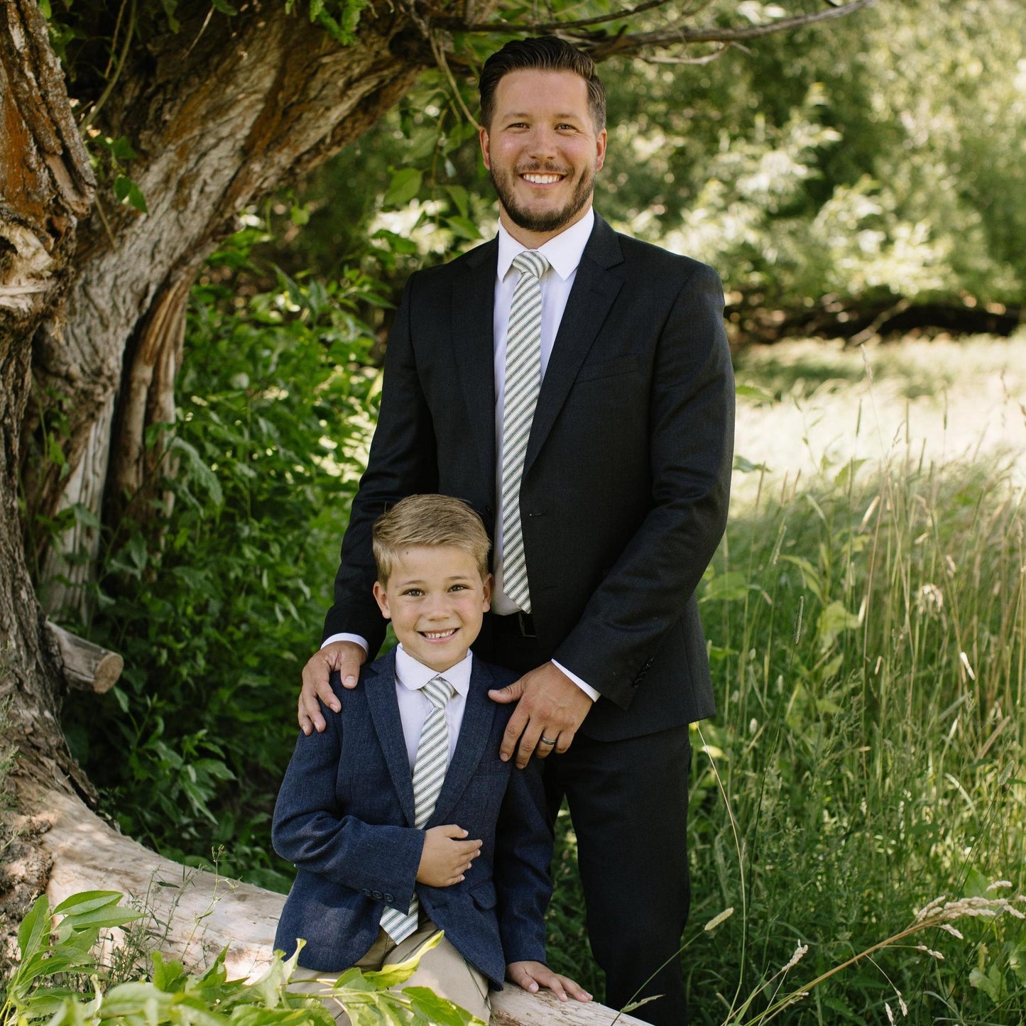 Juniper Stripe - Boys Tie