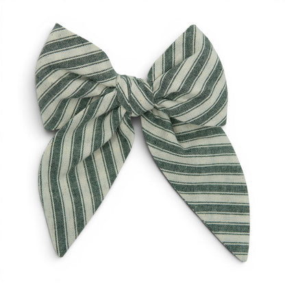 Juniper Stripe Darling Hair Bow