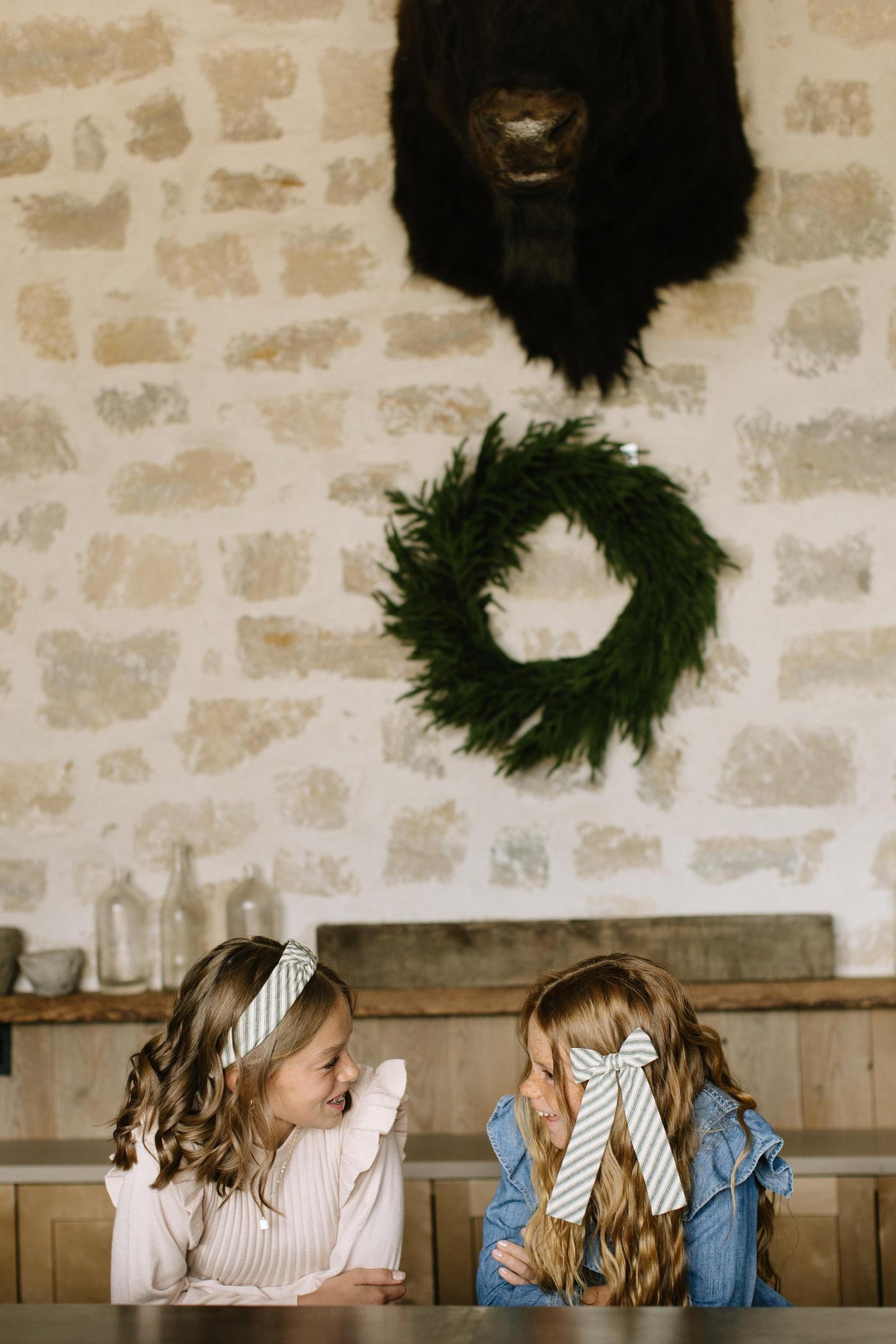 Juniper Stripe Knotted Headband