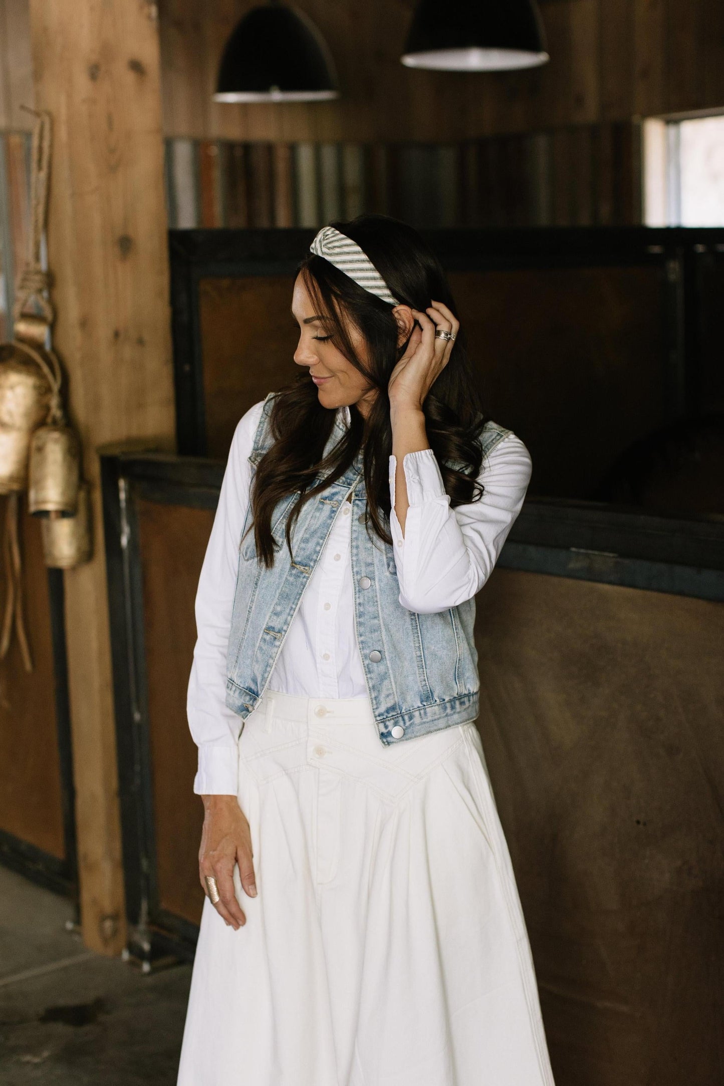 Juniper Stripe Knotted Headband