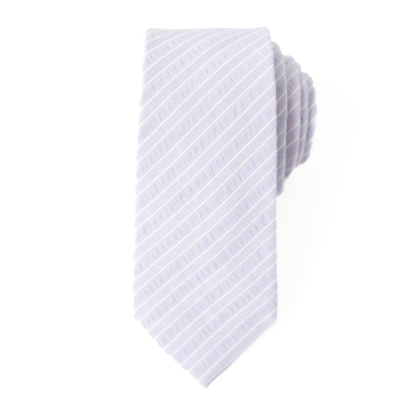 Lavender Stripe - Men's Tie