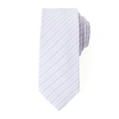 Lavender Stripe - Men's Tie