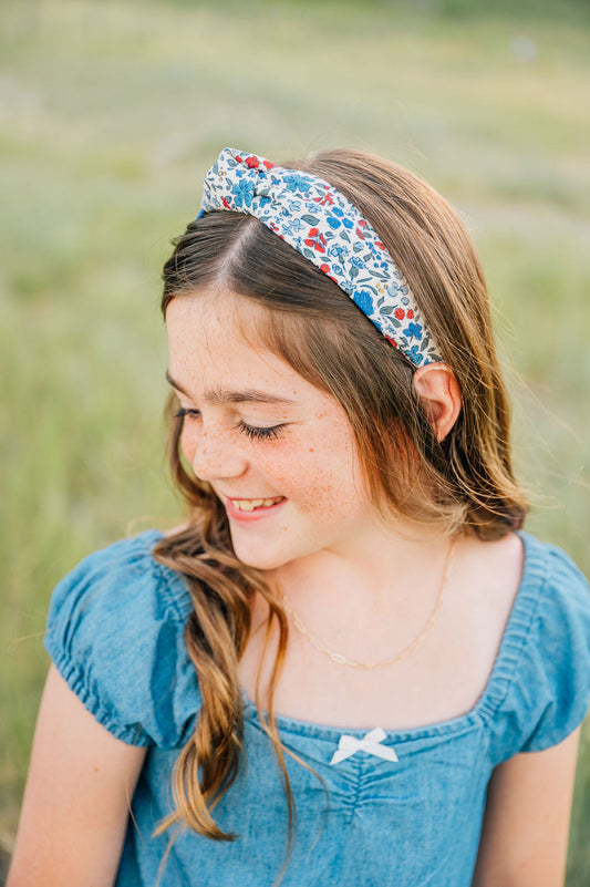 Liberty Floral - Knotted Headband