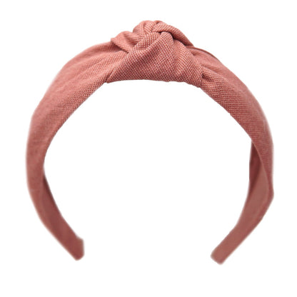 Mauve - Women's Knotted Headband