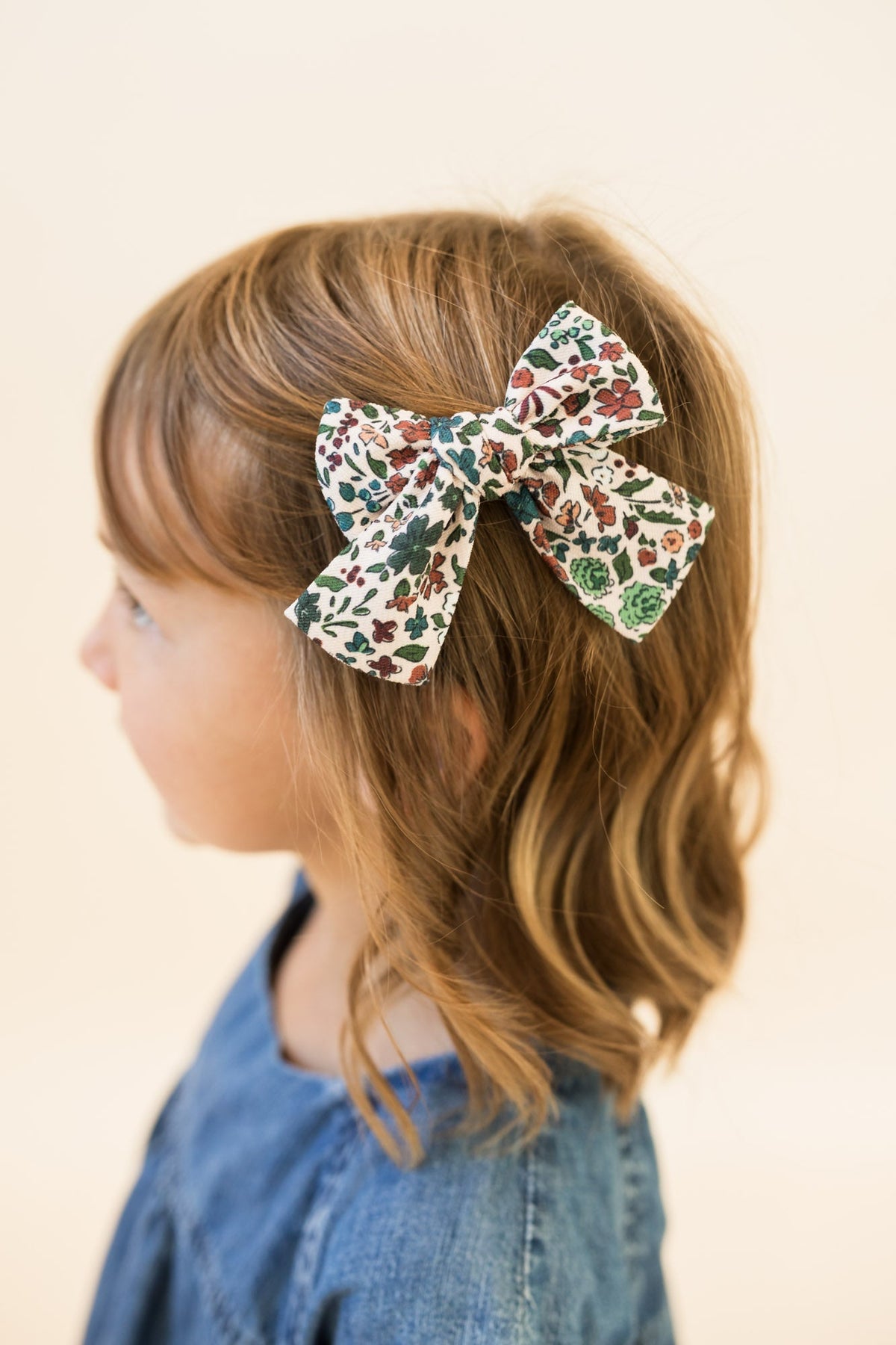 Orchard Floral - Petite Hair Bow