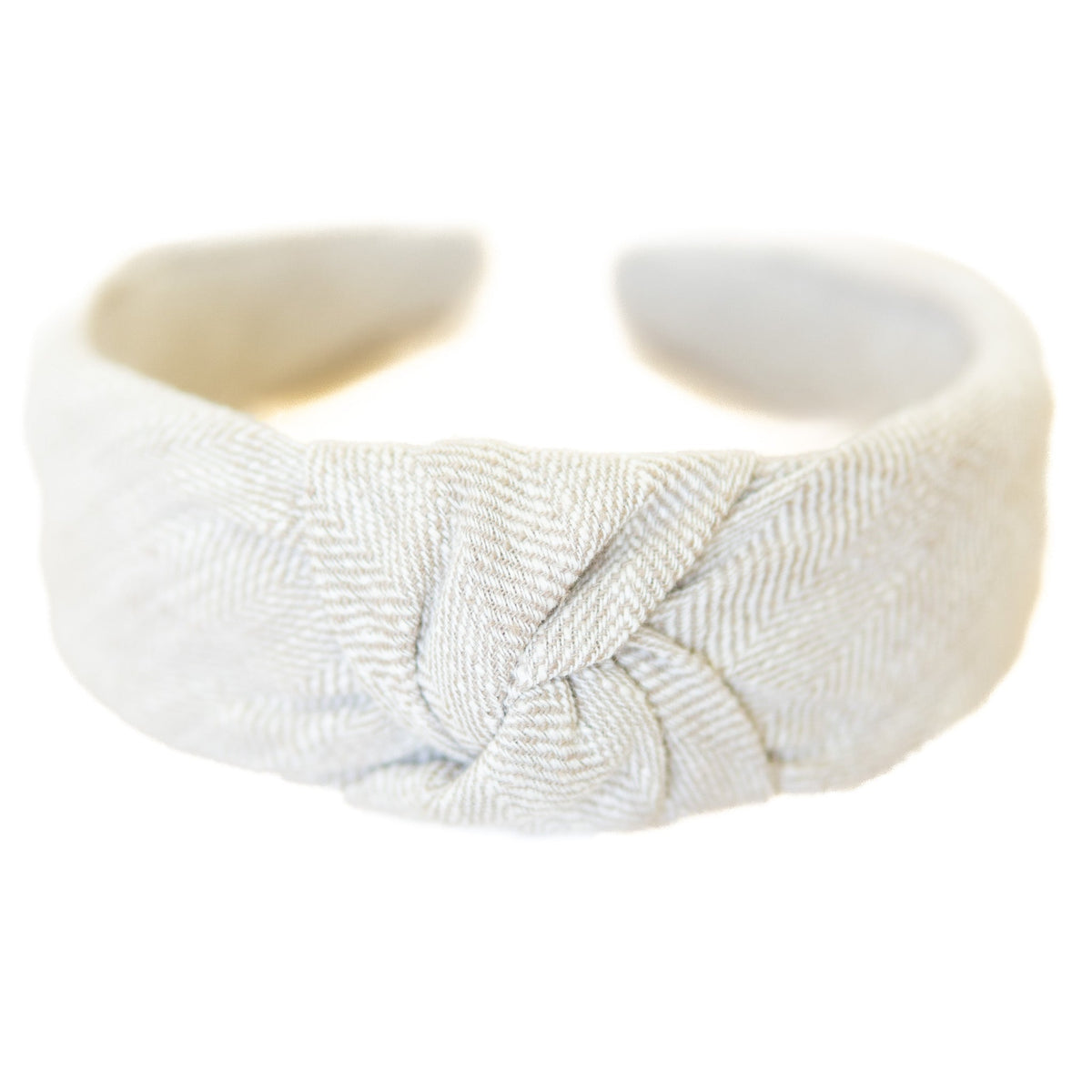 Parchment Tweed - Knotted Headband