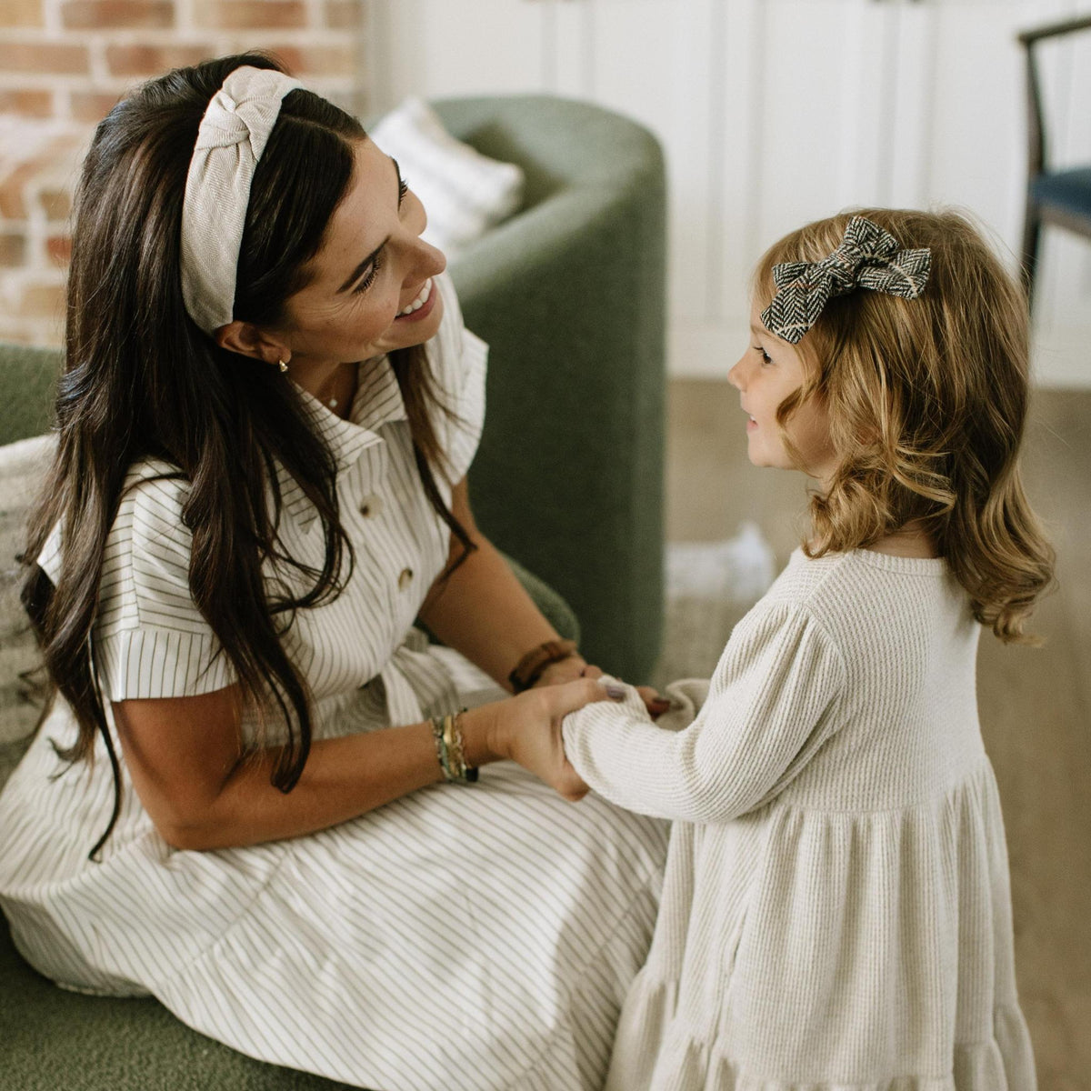 Parchment Tweed - Knotted Headband