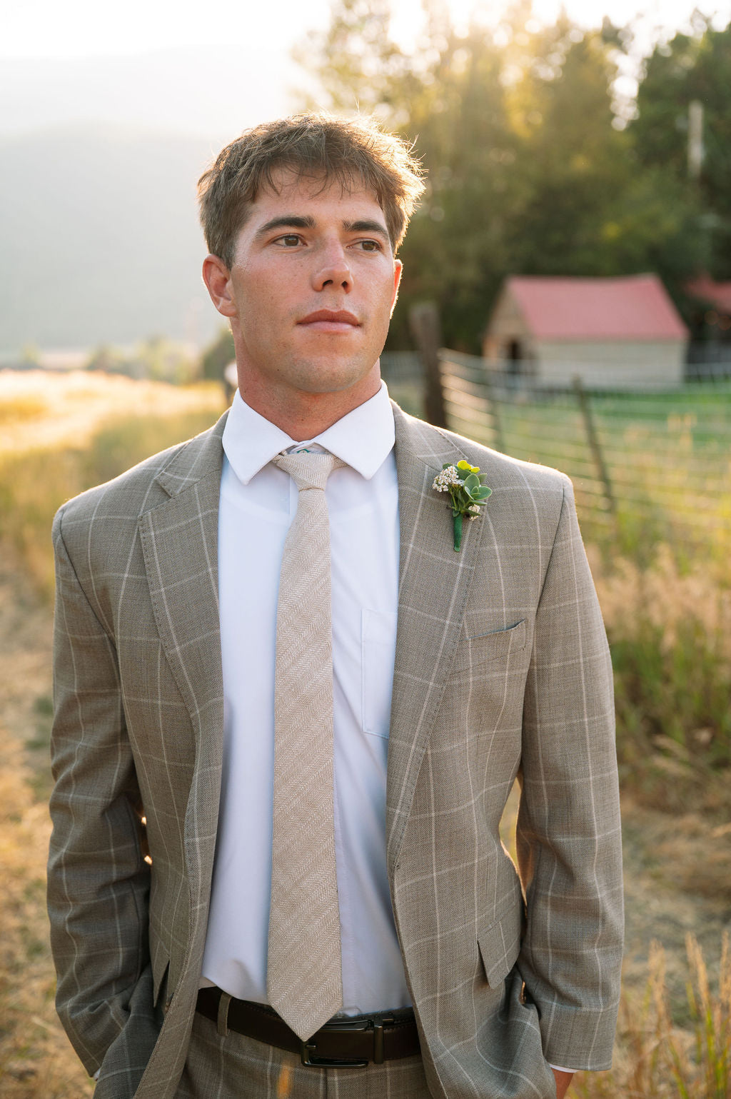 Parchment Tweed - Men's Tie
