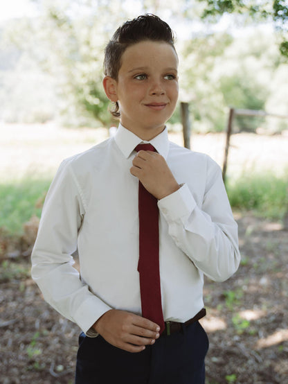 Plum - Boys Tie