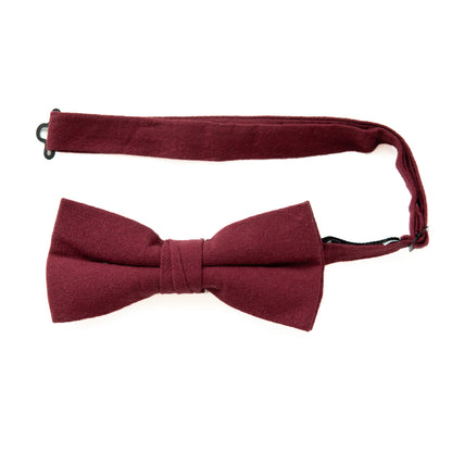 Plum - Men's Pre-tied Bow Tie